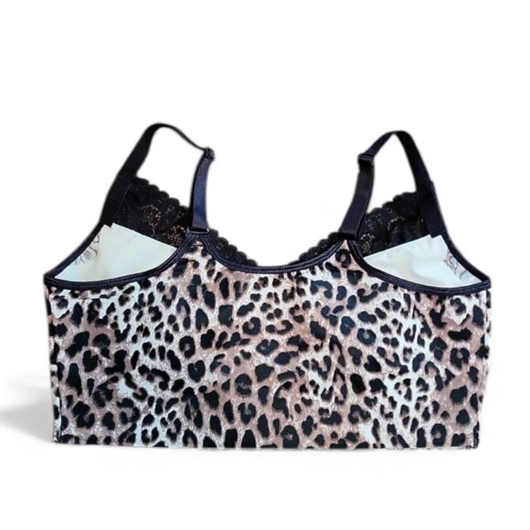 Ruby Ribbon Heritage Lace Demiette Leopard Nwt Size 34 - Picture 5 of 5